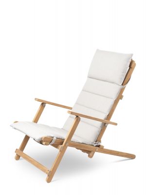Mogensen Liegestuhl inkl. Kissen Outdoor Carl Hansen & Søn